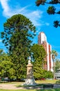 Monument to Bernardino Rivadavia in La Plata, Argentina Royalty Free Stock Photo