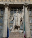 Monument to the bishop - Turin - Italy Royalty Free Stock Photo