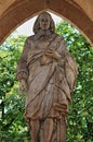 Monument to Blaise Pascal in Paris Royalty Free Stock Photo