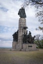 Monument to Bogdan Khmelnitsky on the Castle Hill in Chyhyryn, Cherkasy region, Ukraine