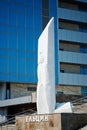 Monument to Boris Yeltsin (the first President of the Russian Fe