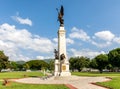 Monument to the Brave in the Memorial Park, Queens Park Savannah, the downtown of Port of Spain, capital of Trinidad and Tobago