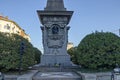 Monument to Bulgarian national hero Vasil Levski in city of Sofia