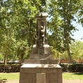 Monument to Captain Melgar Royalty Free Stock Photo