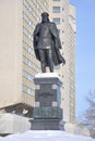 Monument to Captain Yakov Dyachenko, Khabarovsk, Russia, the Far East.