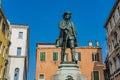 Monument to Carlo Goldoni in Venice, Italy