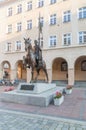 Monument to Casimir I of Opole, member of the Piast dynasty, was a Silesian duke of Opole and Raciborz