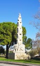 monument to the castellers in El Vendrell, Tarragona