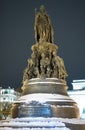 Monument to Catherine the Great. Royalty Free Stock Photo