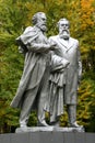 Monument to Charles Marx and Fridrih Engels