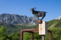 Monument to Chivo in the Mountain