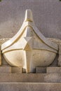 Monument to Christopher Columbus in Rapallo, Italy Royalty Free Stock Photo