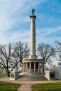 Monument to Civil War soldiers near Chattanooga, Tennessee Royalty Free Stock Photo