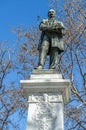 Monument to Claudio Moyano in Madrid, Spain