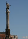 Monument to Columb in Madrid. Spain