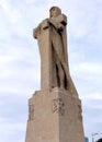 Monument to Columbus, at the departure point of the first transatlantic voyage of Columbus, Huelva, Spain