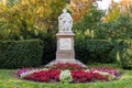 Monument to composer Franz Schubert in Stadtpark, Vienna, Austria