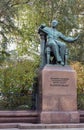 Monument to composer Tchaikovsky, Moscow Royalty Free Stock Photo
