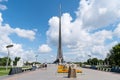 The Monument to the Conquerors of Space, Cosmonauts alley and statue of Konstantin Tsiolkovsky