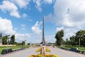 The Monument to the Conquerors of Space, Cosmonauts alley and statue of Konstantin Tsiolkovsky