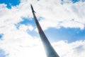 Monument to the Conquerors of Space in Moscow, Russia Royalty Free Stock Photo