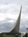 Monument `To the Conquerors of Space`, Space Museum in Moscow, Russia Royalty Free Stock Photo