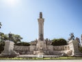 Monument to the Constitution of 1812 in Cadiz, first Spanish constitution Royalty Free Stock Photo