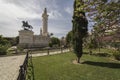 Monument to the Constitution of 1812, panoramic view, Cadiz, And