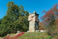 Monument to Cossack leader Semen Paliy in Dendrological Park Oleksandriya in Bila Tserkva, Ukrain Royalty Free Stock Photo