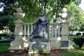 Monument to the Countess of Pardo Bazan in the Mendez NuÃÂ±ez garden. La CoruÃÂ±a, Galicia. Spain. October 8, 2019