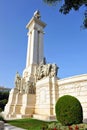 Monument to the Courts of Cadiz, 1812 Constitution, Andalusia, Spain Royalty Free Stock Photo
