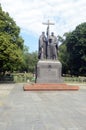 The Monument to Cyril and Methodius Royalty Free Stock Photo