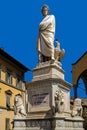 Monument to Dante Alighieri Royalty Free Stock Photo