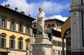 The monument to Dante Alighieri