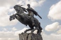 Monument to David Sasuntsi in Yerevan