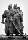 Monument to dead Cossacks in Battle of Berestechko place