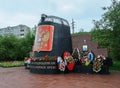 Monument to the dead submariners in Murmansk