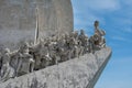 Monument to the Discoveries at Belem Lisbon Portugal Royalty Free Stock Photo