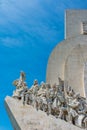 Monument to the Discoveries at Belem Lisbon Portugal Royalty Free Stock Photo