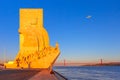 Monument to the Discoveries, Lisbon, Portugal Royalty Free Stock Photo