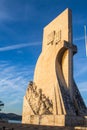 Monument to the Discoveries (PadrÃÂ£o dos Descobrimentos) Royalty Free Stock Photo