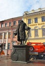 Monument to Domenico Trezzini Royalty Free Stock Photo