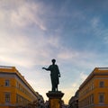 Monument to Duc de Richelieu in Odessa