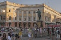 Monument to Duke de Richelieu in Odessa, Ukraine