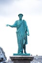 Monument to the Duke of Richelieu, built in 1828 in Odessa, Ukraine. Royalty Free Stock Photo