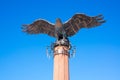 Monument to the eagle - a symbol of shamanism