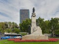 The Monument to Emilio Castelar in Madrid, Spain.