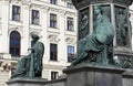 Monument to Emperor Franz I detail in Vienna