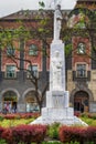 Monument to the emperor Jovan Nenad in Subotica city, Serbia