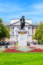 The Monument to Emperor Peter the Great in front of St. Michael's Castle, Saint-Petersburg